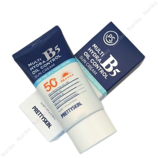 PRETTYSKIN Солнцезащитный крем для чувствительной и жирной кожи, 50 мл.